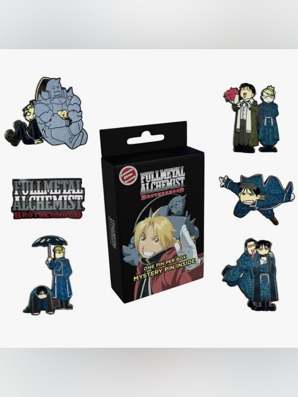 Fullmetal Alchemist Brotherhood Mystery Pin Box